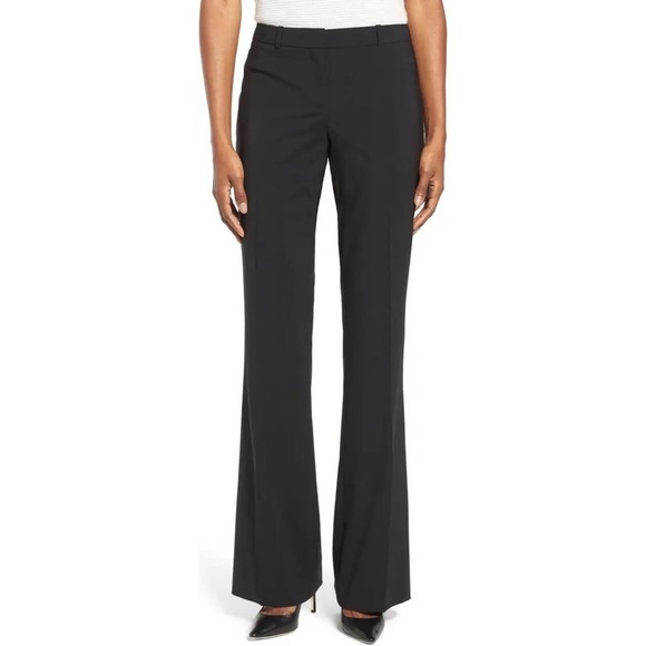 Hugo Boss Pants - Boss Hugo Boss Tulea3 Tropical Stretch Wool Trousers Black